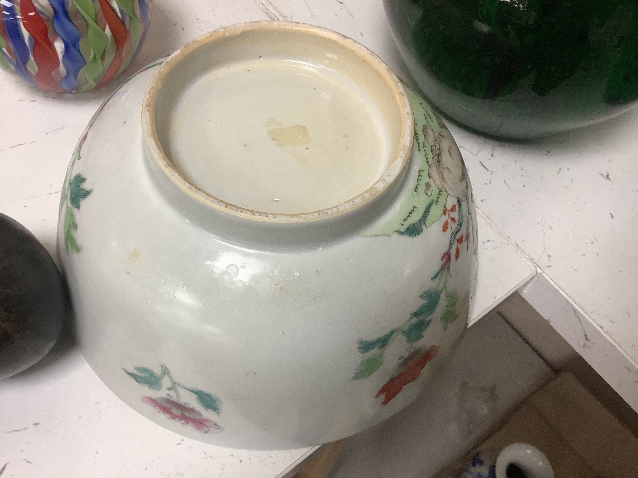 A group of assorted ceramics, mostly Chinese 18th/19th century